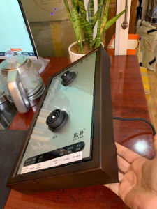 ẤM ĐUN NƯỚC ĐIỆN TỰ ĐỘNG PHA TRÀ CẤP NƯỚC LÊN 2 BÊN TỪ ĐÁY TẠI BÀN-BỘ 3 MÓN