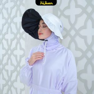 Muslimah Golf Cap with Velcro – Sun Protection Hat for Hajj & Umrah | Lightweight & Breathable Travel Cap