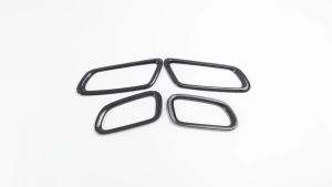OnlyF U 4Pcs Carbon Fiber Car Interior Door Handle Side Panel Strip Cover Trim Accessories For Dodge Durango 2011 2012 2013 2014-2023 3H4K8