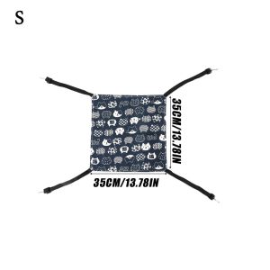 PawPulse【Local Stock】Breathable Cat Canvas Hammock Double-Sided Pet Cats Dogs Beds Cat Rest Sleep Supplies