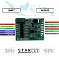 MODUL LED DMX BELANG PCB MODUL ALIS LED KOLONG MODUL DMX BELANG LAMPU KANAN KIRI BEDA WARNA. 