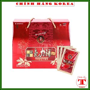 Nước hồng sâm Bio hàn quốc chính hãng xách 30 gói x 70ml - Tăng thể lực giảm stress phòng ung thư - tranglinh
