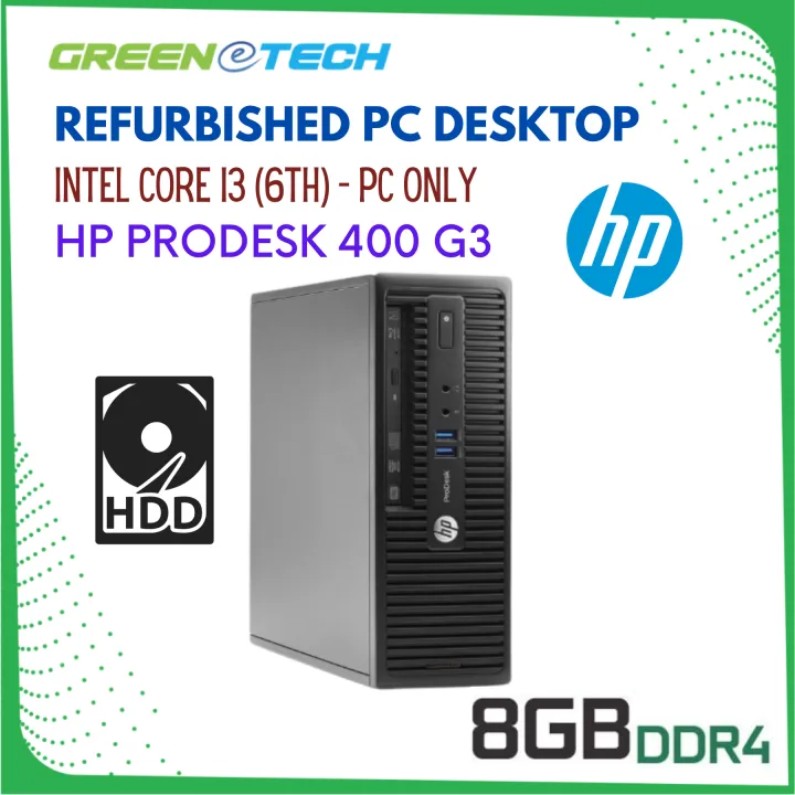 小型☆HP 400 G3 i3-6100 8GB 500GB Win10 HP ProDesk 400 G3 SFF i3-6100 3.70GHz 8GB 500GB WIFI Windows 10