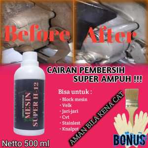 Termurah terlaris Cairan Pembersih Mesin Super - Penghilang Kerak Kotoran Motor & Mobil / Engine