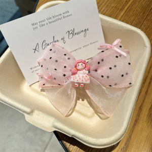 Kulomi เครื่องประดับผมโบว์เจ้าหญิงสำหรับเด็กกิ๊บติดผมตาข่ายกิ๊บติดผมผมไม่เจ็บที่ขอบของเด็กผู้หญิง