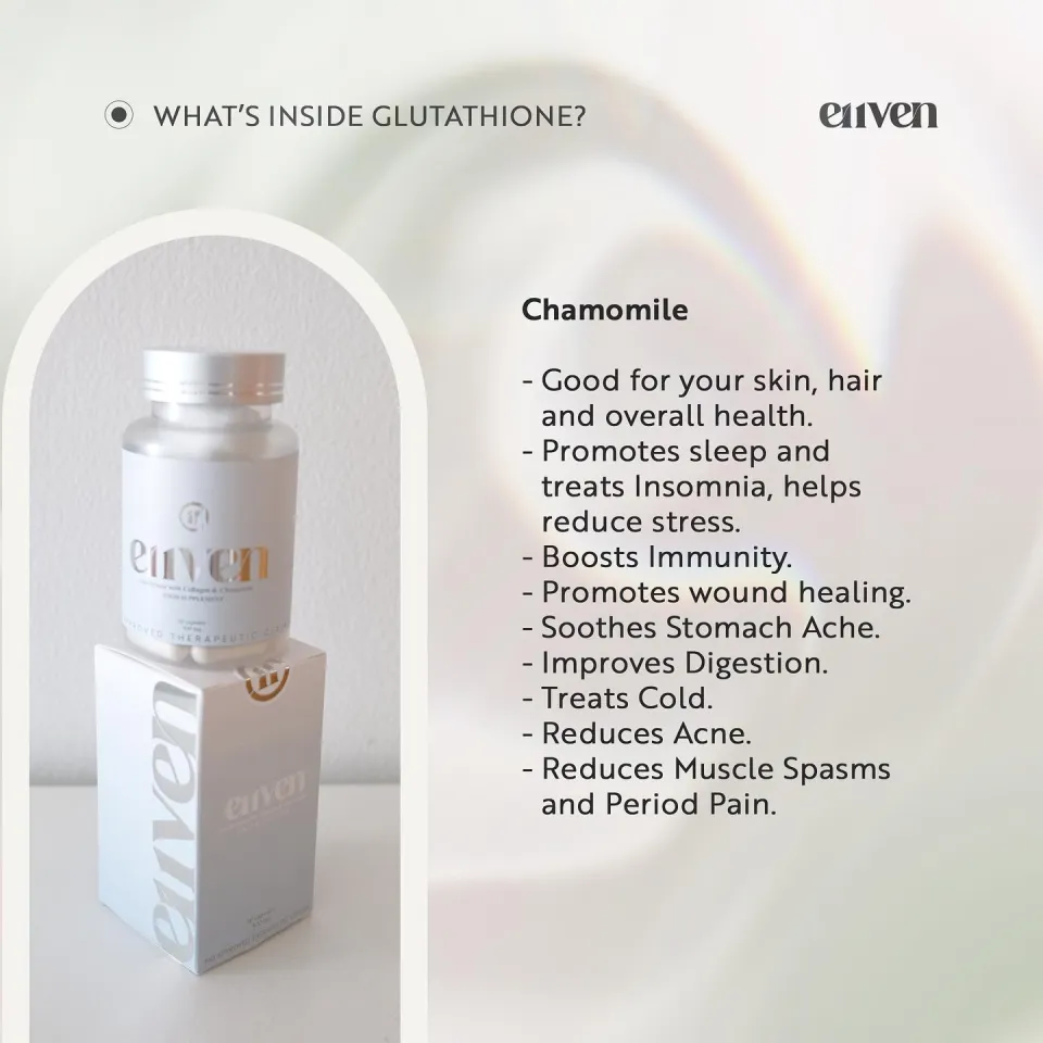 eleven glutathione E11ven ELLVEN ELEVEN E11EVEN Glutathione Class S Japan Glutathione w/  Marine Collagen and Chamomile Skin Care 30 caps 500mg Supplement - Lazada