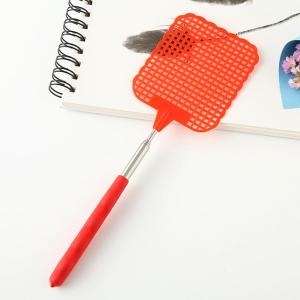 Adjustable Plastic Fly Swatter Home Long Handle Flyswatter Flapper Insect Killer