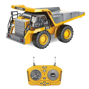 Alloy RC Excavator Toy for Kids – Remote Control Engineering Vehicle