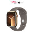 Đồng hồ thông minh Apple Watch Series 9 Viền thép Cellular 45mm Sport Band S/M Chính hãng [Viettel Store]. 