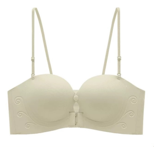 Removable NonSlip Front Button Invisible Bra Bra Invisible Clothing Matching NonSlip Removable