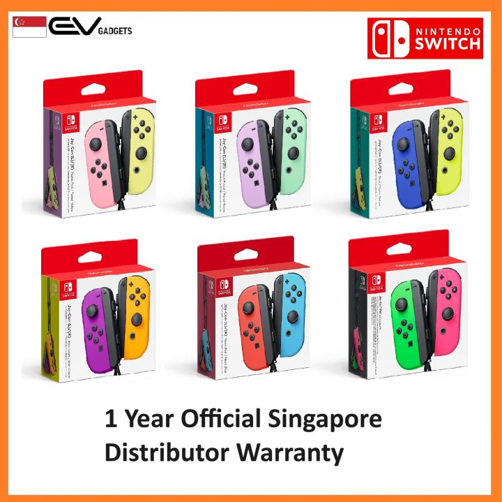 [ORIGINAL] Nintendo Switch Joycon (100 Official Singapore Distributor
