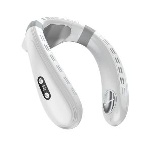 เครื่องเครื่องปรับอากาศคอพัดลมทำความเย็นวัตถุกึ่งตัวนำในระบบทำความเย็นพกพาขนาด5200มิลลิแอมป์ต่อชั่วโมงพัดลมไร้ใบพัดแบบพกพา