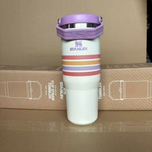 30oz Stanley The Iceflow Leakproof  flip Straw Tumbler