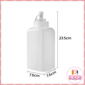 BIBLIO 800ml/1000ml Plastic Squeeze Condiment Bottles Ketchup Mustard Hot Sauces Olive Oil Bottle Kitchen Gadgets