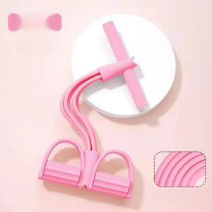 อัพเกรดสายรัดออกกำลังกายแบบเหยียบ เชือกดึงเหยียบแบบยืดหยุ่น เชือกดึงโยคะเพื่อลดน้ำหนัก