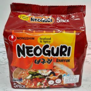 Neoguri บะหมี่กึ่งสําเร็จรูป นอกูรี รามยอน รามยอนเกาหลี มาม่าเกาหลี ราเมง อาหารเกาหลี 너구리