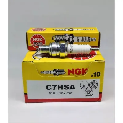 Busi Ngk C7HSA / CPR6EA isi 10 pcs (sepuluh) Busi pendek grand Supra Fit X Vega Jupiter Mio dll