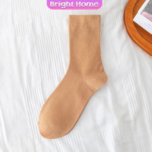 ถุงเท้าผ้าฝ้าย ใส่เล่นกีฬา  ผ้ายืดหยุ่น สบาย ระบายอากาศ Women socks