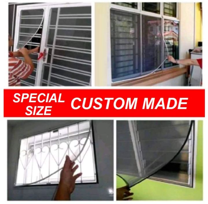 Custom Made For Mosquito Net DIY Insect Screen Lazada