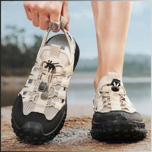 รองเท้าหลุม สไตล์การมองเห็น สวมใส่สบาย รองเท้าแตะฤดูร้อน กลวงระบายอากาศได้ดี ทนต่อสิ่งสกปรก ทนทาน