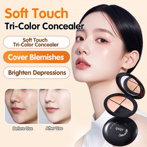 Makeup Artists Triple Color Concealer Face Blemish Acne Marks Palette