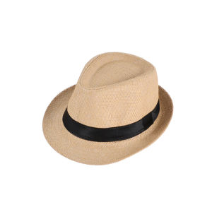 1-6 Y Summer Kids Straw Hat Outdoor Breathable Panama Sun Hat Baby Boy Jazz Cap Toddler Bruno Mars Fedora Hats