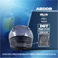 GILLE A5009 Phoenix Mono Color Revo Visor Full Face Dual Visor Motorcycle Helmet. 