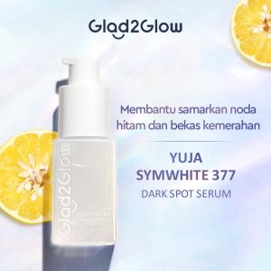 GLAD2GLOW Yuja Symwhite 377 Dark Spot Serum 17ml - Whitening & Fade Dark Spot