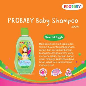 Shampoo Cair Anak Bayi PROBABY Isi 200ml Sabun Cuci Rambut Anak Bayi
