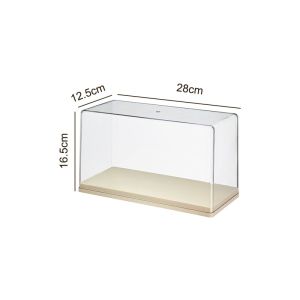 Clear Plastic Storage Display Case Ladder Design Model Display Toys Organization and Display