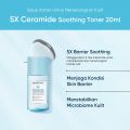 [Travel Kit] SKINTIFIC 5X Ceramide Travel Kit Skincare Paket Moisturizer + Cleanser + Soothing toner + Serum Sunscreen. 