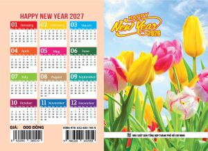 Sổ tay lịch mini 2026 bỏ túi – Nhỏ gọn tiện mang theo ghi chú nhanh cực dễ thương