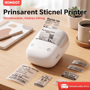 NIIMBOT B2 B2pro Thermal Label Printer Transparent Waterproof Sticker Label Custom Sticker Nama