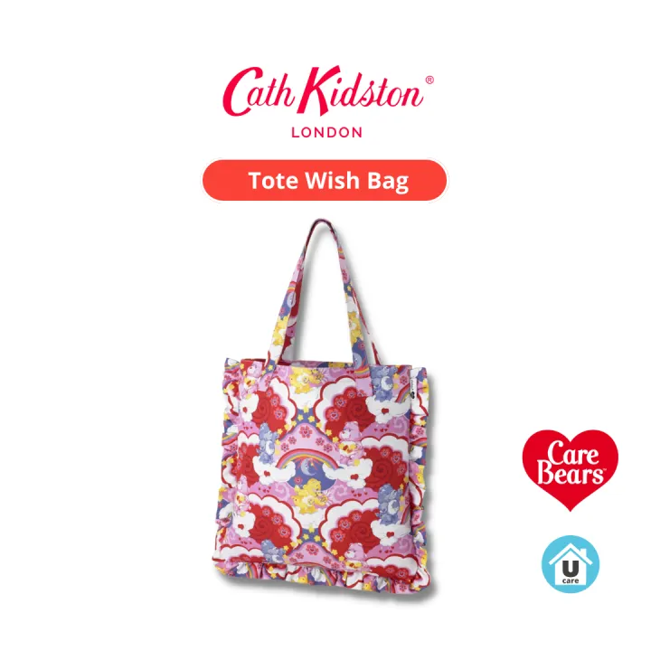 Cath Kidston Frill Tote Wish Big Pink ケアベア フリル トート Cath Kidston Frill Tote Wish Big Pink ケアベア フリル トート