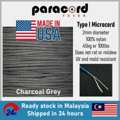 Made in USA] 1.6mm Thin Micro 90 Tali Microcord String - Kelly