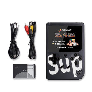 Máy Chơi Game Sup 400 Kèm Tay Cầm Dành Cho 2 Người Màn hình rộng 3 inch kết nối với TV Thời lượng pin dài.