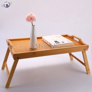 High Quality Foldable Bamboo Bed tray | Service Tray