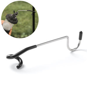 Tent Pole Hook Camping Light Pole Hook Stainless Steel Tent Pole Lamp Hook For Outdoor Travel