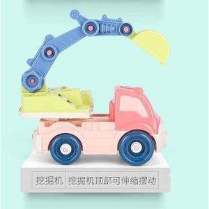 BARU! Mainan Anak Truk Konstruksi DIY Engineering Truck Mainan Mobil Belofty Toys