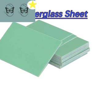 GLdailyToolsMix FR4 Fiberglass Sheet Light-green Epoxy Plate Epoxy Resin Board FR-4 Glass Fibre 0.5mm 1 1.5 2 2.5 3 4 5mm thick