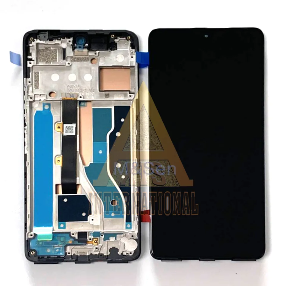 For Infinix Note 30 Pro X678B / Note 30 VIP X6710 LCD Display Touch Screen  Black