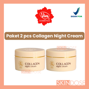 Paket Viva 2 pcs Collagen Night Cream 22gr