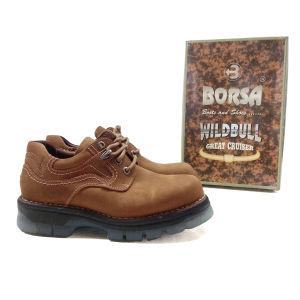 SEPATU BORSA WILDBULL ROBSON - SEPATU BOOTS PENDEK KULIT UNTUK PRIA DEWASA