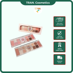 Phấn Mắt Sivanna Bảng Phấn Mắt Sivanna Lovely Multi 11 Ô Tích Hợp Giữa Phấn Mắt Phấn Má Highlight - TRAN. Cosmetics.