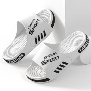 5PCS-Mens Summer Outdoor Slippers Thick Bottom Home Bathroom Bath Wear Resistant Anti-Slip Cool Slippers Casual Style EVA Material