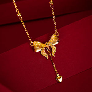 916 original gold chian necklace girly butterfly love running princess necklace girlfriend gift