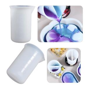 Sturdy Silicone Measuring Cups 120ml Large Capacity Designs for Handmade Crafting and Kitchen Use Safe Materials