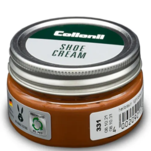 Collonil Leather Shoe Nourishing Protection Shoe Cream – 1 Unit Restores Color Provides Nutrition and Adds Shine for Smooth Leather & Synthetic Leather Shoes