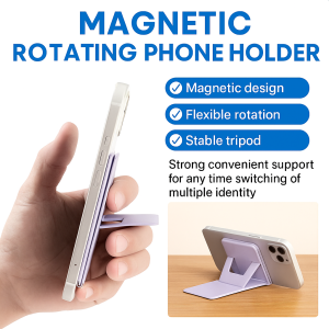 Magnetic Rotating Tripod For Influencer Live Streaming Smartphone Holder With 360 Adjustable Stable Portable Magnetic Mount Travel Home Video Recording