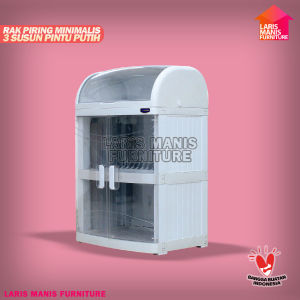 RAK PIRING PLASTIK RAK PIRING NAIBA MINI DISH RACK 4001 4002 PREMIUM TEMPAT PENYIMPANAN MAKANAN RAK MAKANAN RAK DAPUR